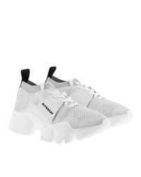 givenchy knitted jaw low sneakers
