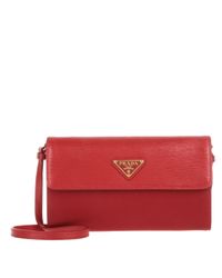 portafoglio tracolla prada