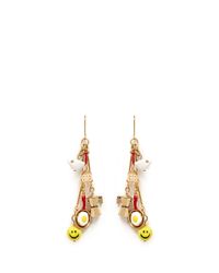 Venessa Arizaga | Metallic 'breakfast In Bed' Drop Earrings | Lyst