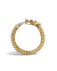 John Hardy | Metallic Legends Naga Medium Dragon Bracelet | Lyst