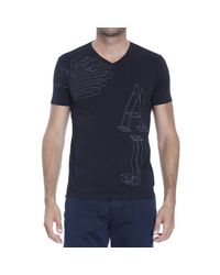Armani Jeans | Black T-shirt for Men | Lyst