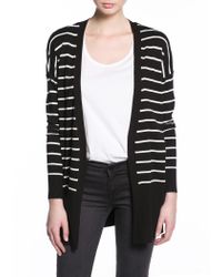 mango black cardigan