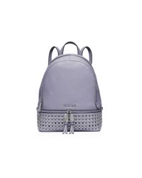 michael kors lavender backpack