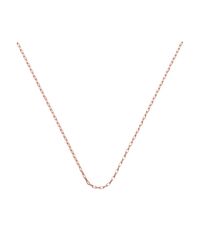 Monica Vinader | Metallic Fine Open Link Chain 30"/76cm | Lyst