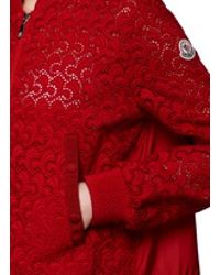 red lace jacket