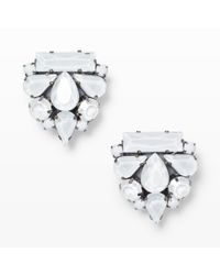 Club Monaco | White Radà Statement Earrings | Lyst