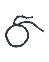 Club Monaco | Black Macramé Bracelet for Men | Lyst