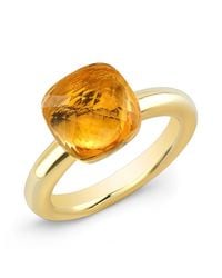 Anne Sisteron - Metallic 14kt Yellow Gold Citrine Ring - Lyst