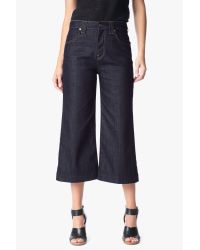 7 For All Mankind Black Culotte