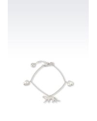Emporio Armani | Metallic Bracelet | Lyst