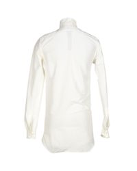 Rick Owens White Shirt for men