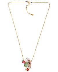 Les Nereides | Metallic Charmant Fèline Necklace | Lyst