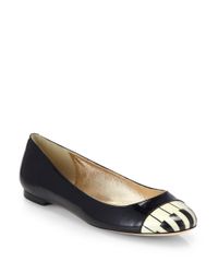 ballet flats spade jazz piano patent kate leather