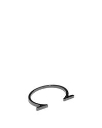 Ferragamo - Black Gancini Bangle - Lyst