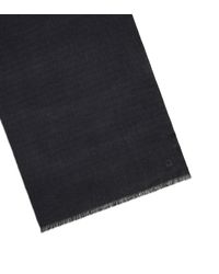 Ferragamo - Blue Gancini Fluid Scarf for Men - Lyst