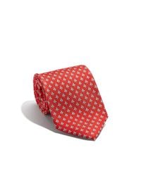 Ferragamo - Red Printed Tie for Men - Lyst