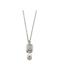 Ferragamo - Metallic Vara Pearl Necklace - Lyst