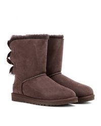 ugg boots brown with bows