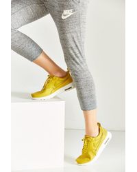 Nike Air Max Thea Premium Sneaker in Mustard (Yellow) - Lyst