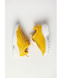 yellow fila disruptor 2
