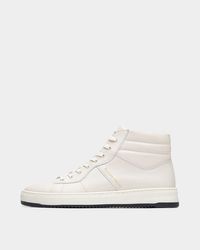 Filling Pieces Leather Mid Court Rado Off White | Lyst UK