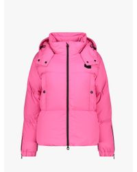 Duvetica Pink Mara Quilted Down Jacket