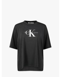 Calvin Klein Jeans Shine Logo Racer - Tanktops bij Stylefile