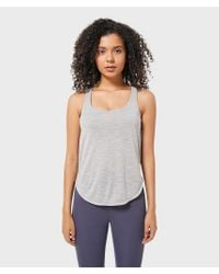 FITGIRL UNIVERSETM Gray 2 In 1 Vest And Crossed Laces Sports Bra