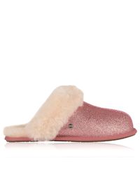 pink sparkle ugg slippers