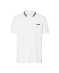 black burberry polo shirt
