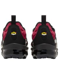 air vapormax plus black and red