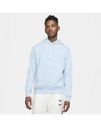 nike sportswear club fleece blue