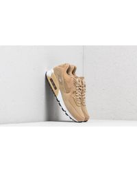 Nike Rubber Wmns Air Max 90 Lea Parachute Beige in Brown (Natural) - Lyst