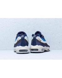 nike air max 95 premium blackened blue/ camper green