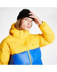 yellow adidas puffer jacket