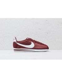 nike cortez red sepia