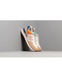 New Balance 574 Beige/ Blue/ Orange for 