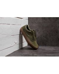 winter moss green vans