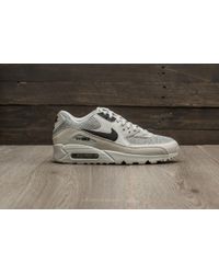 Nike Suede Air Max 90 Essential Light Bone Black Black For Men Lyst Nike Suede Air Max 90 Essential Light Bone Black Black For Men Lyst