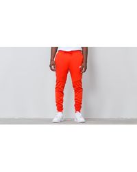 Nike Synthetic Sportswear Tech Icon Jogger Team Orange/ White for Men - Lyst