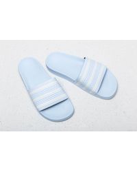 adidas adilette aero blue