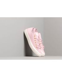 pink scalloped converse