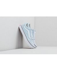 vans old skool baby blue true white
