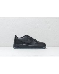 Nike Air Force 1 Lv8 Perf (gs) Black Black dark Grey Nike Air Force 1 Lv8 Perf (gs) Black Black dark Grey
