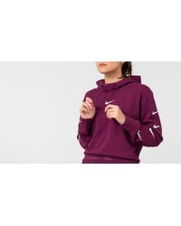 Nike Synthetic Sportswear Swish Hoodie Bordeaux in Purple - Lyst