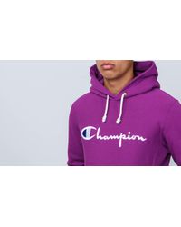 spry berry purple champion hoodie