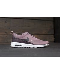 Nike Rubber Wmns Air Max Thea Taupe Grey/ Port Wine-white in Gray - Lyst