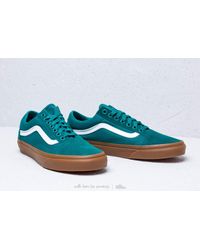 vans old skool quetzal green gum