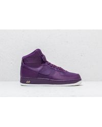 nike air force 1 high night purple