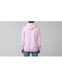 adidas trefoil hoodie clear pink